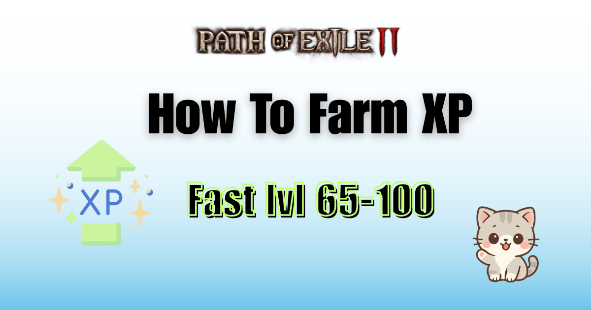 PoE2 0.4.0 XP Farming Guide: How to Power Level from 65 to 100 Fast