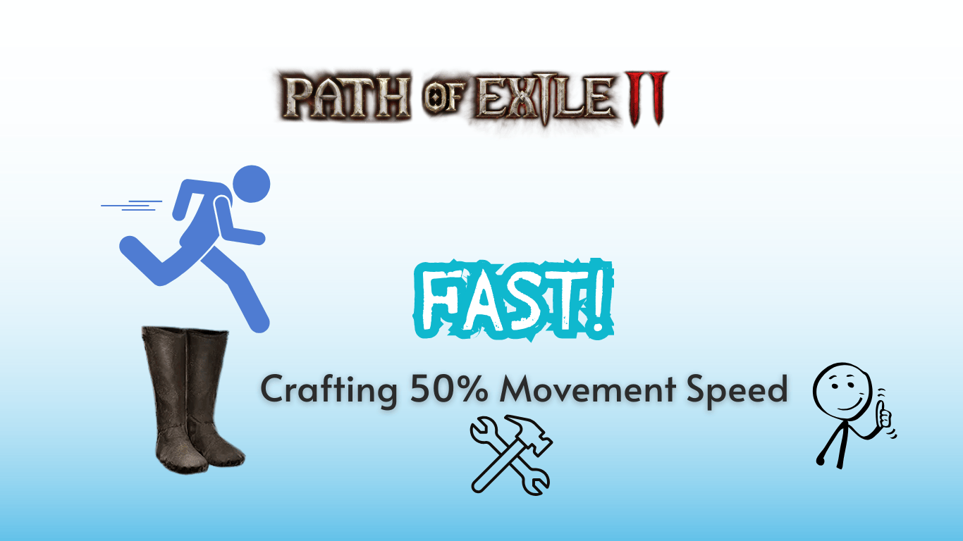 PoE2 EV Boots Crafting Guide (0.3.0): Crafting 50% Movement Speed Boots Cover Image