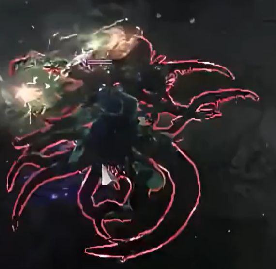 Abyss monster with the Amanamu's Void modifier.