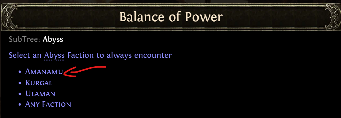 balance of power