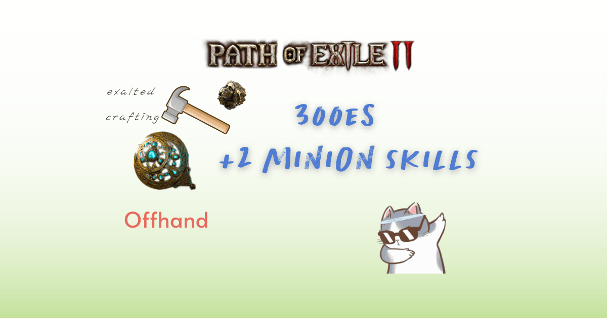 PoE2 Minion Focus Crafting (0.3.0): The Perfect Offhand Guide Cover Image