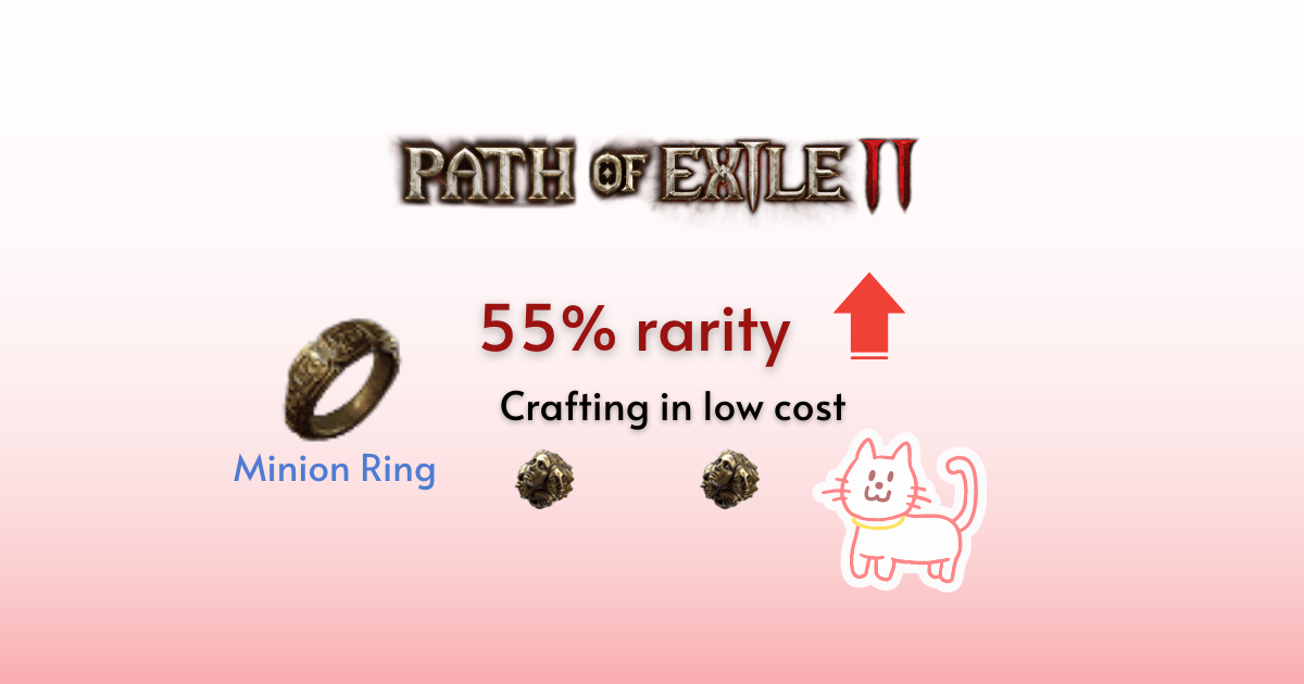 PoE2 Minion Rings Crafting (0.3.0): A Budget Transitional Guide