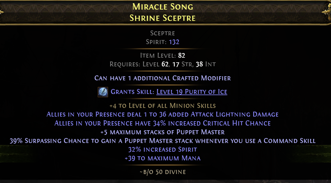 Final Puppet Master Minion Sceptre