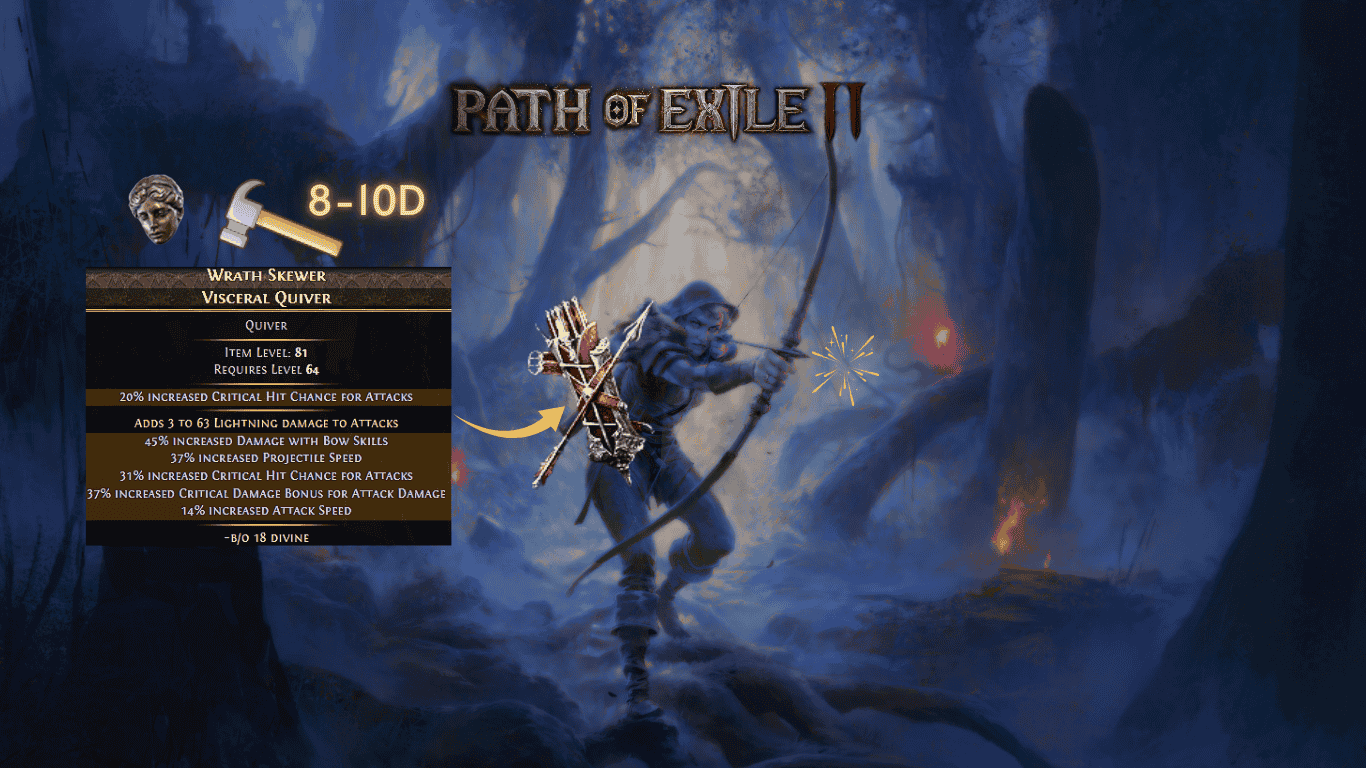 PoE2 Deadeye Quiver Crafting(0.3.0): Two Methods for a High-Value Quiver Cover Image