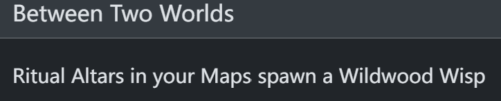 Between Two Worlds Ritual Passive