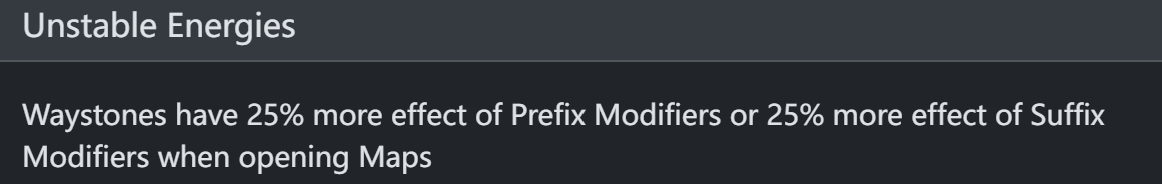 Unstable Energies Atlas Passive